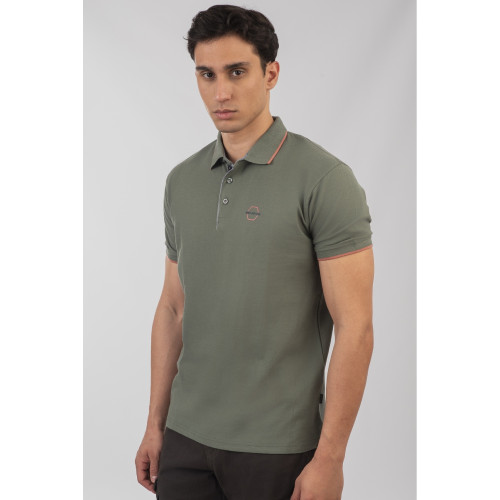 3045 Pique Polo Shirt GREEN