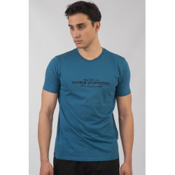 9016 Embossed T-Shirt OCEAN DEPTH