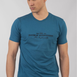 9016 Embossed T-Shirt OCEAN DEPTH