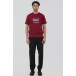 9049 Printed T.Shirt DEEP RED