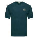 Front & Back Printed T.Shirt Dark Teal