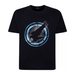 434 - Vintage Eagle Print T.Shirt Navy