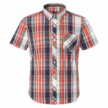 Checked Shirt Coral