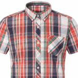 Checked Shirt Coral
