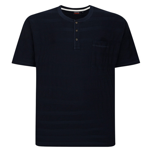 427 Round neck polo Navy