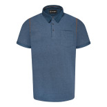 5521 Washed Indigo Polo Shirt