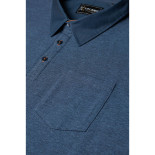 5521 Washed Indigo Polo Shirt