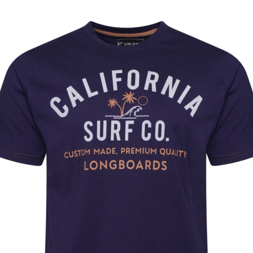 5766 California Surf Co Tee NAVY ACADEMY