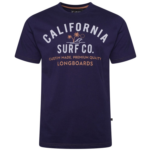 5766 California Surf Co Tee NAVY ACADEMY
