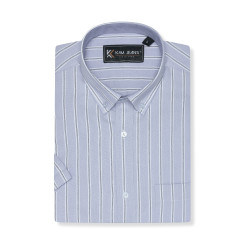 Button Down Casual Striped Shirt
