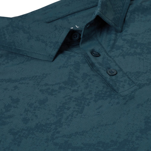 Active Distressed Print Polo