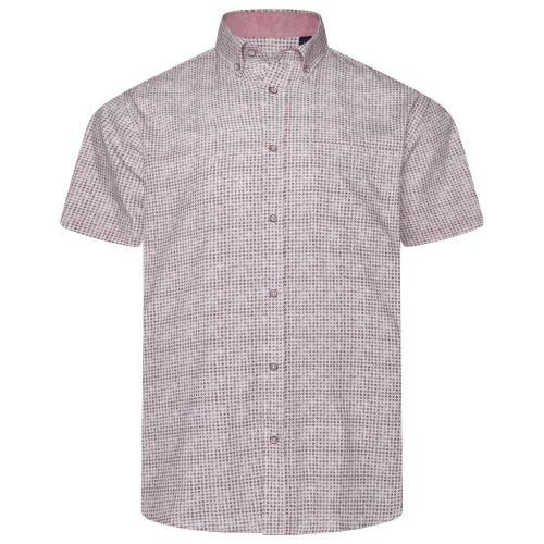 P056 Premium Geo Print Shirt FIG