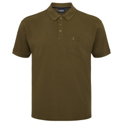 51116 NORTH Pique Polo Shirt Army Green