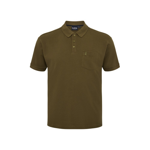 51116 NORTH Pique Polo Shirt Army Green