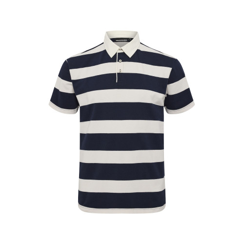 51315 NORTH Rugby Polo Navy/White