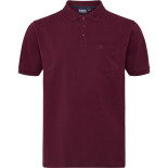 53011 North Pique Polo Shirt Bordeaux