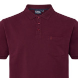 53011 North Pique Polo Shirt Bordeaux