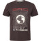 53333 North Grid Printed T.Shirt Brown