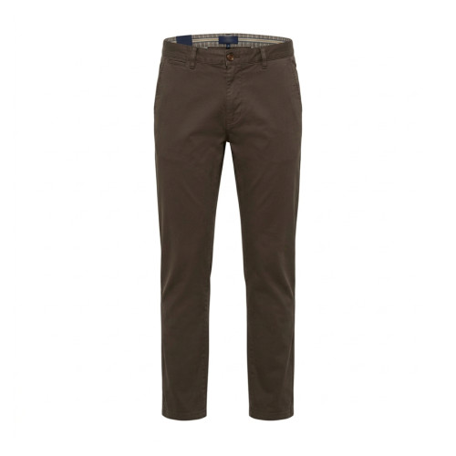 Redpoint Jasper Cotton Silk Chino Taupe
