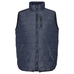 23135 Elasticated Side Body Warmer Navy