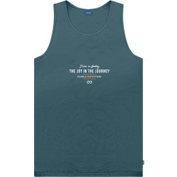 TSL-282 T-Shirts Sleeveless DUSTY PETROL