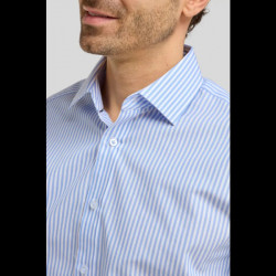 4234 - BLUE CADET STRIPE COTTON SHIRT