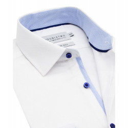 4176 Self Designed Shirt White