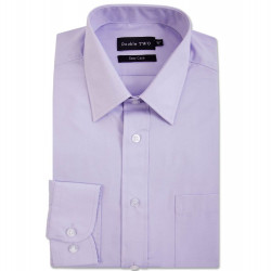 3300 - Double Two easy care Plain Office Lilac
