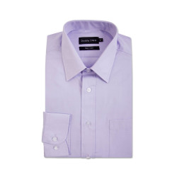 3300 - Double Two easy care Plain Office Lilac