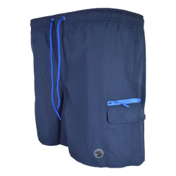 SW083 Plain Cargo swim shorts navy