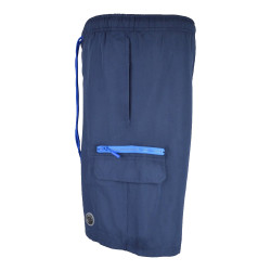 SW083 Plain Cargo swim shorts navy