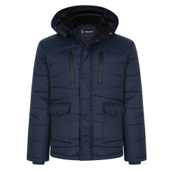 Kam KV119 - Lightweight Quilted Jacket INDIGO