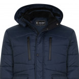 Kam KV119 - Lightweight Quilted Jacket INDIGO