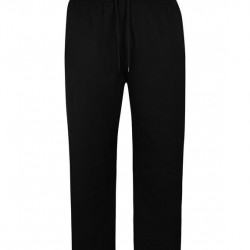 Espionage Open Hem Jogger Black