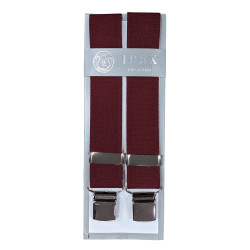 Wide extra long adjustable braces Wine